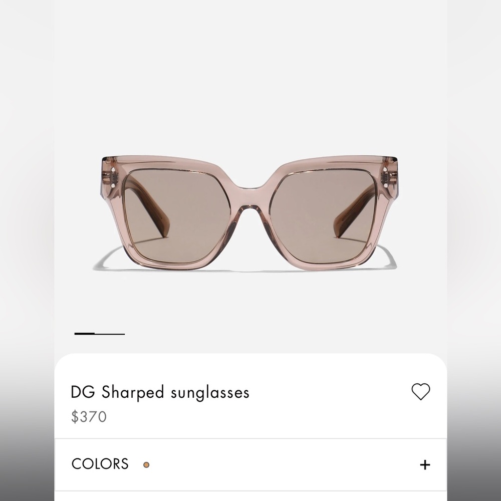 Dolce and Gabbana sunglasses
